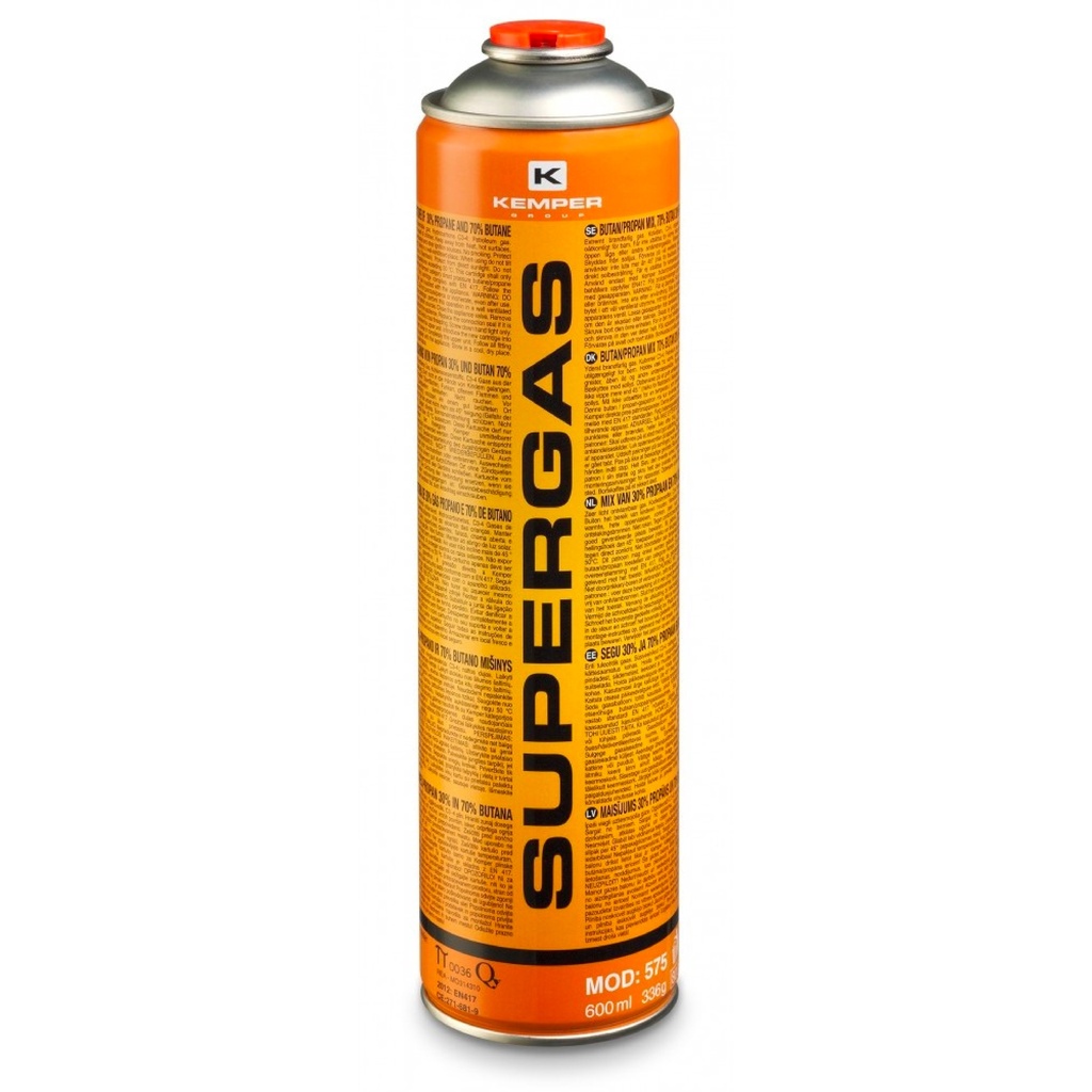 Supergas cylinder
