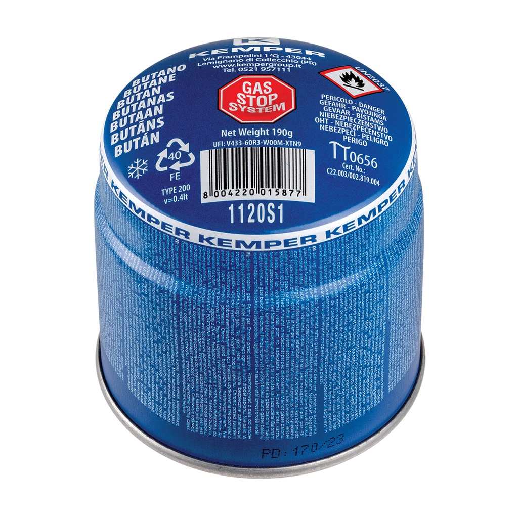 Gaas KEMPER STOP GAS, 190 g