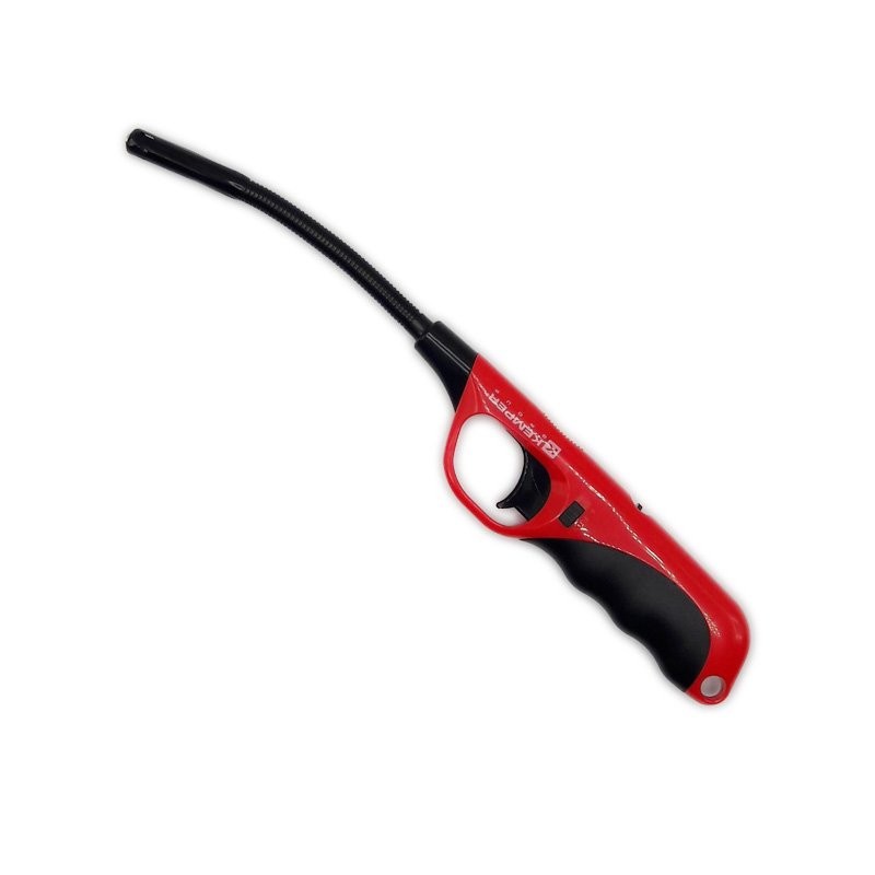 Flexible gas lighters with long nose