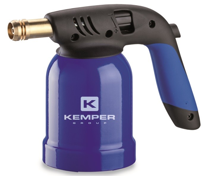 Gaasipõleti KEMPER Metall 190g, piezo süütajaga