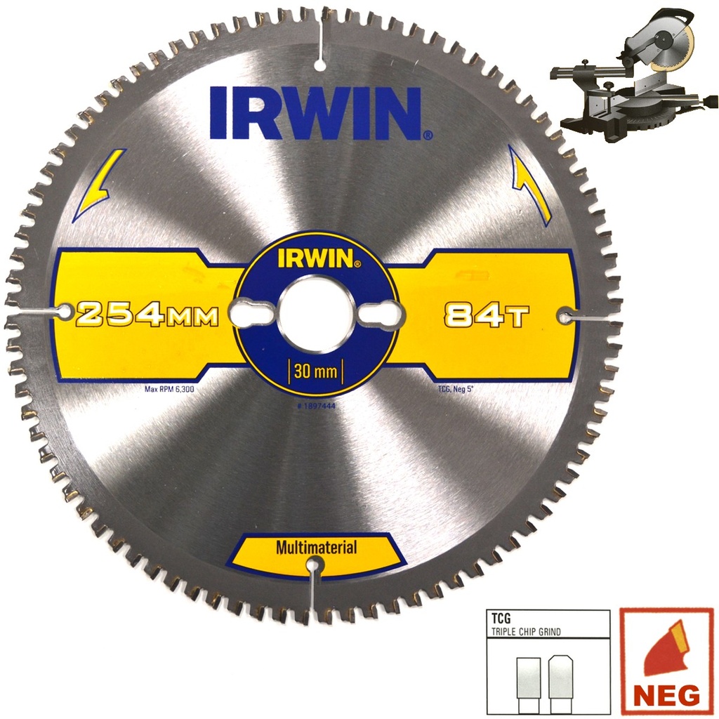 WELDTEC univer Ripzāģis 254x30x84T 2,6mm TCG/N