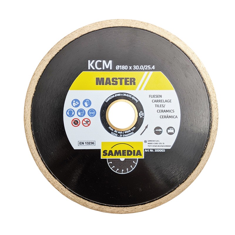 Dimanta disks SAMEDIA KCM 180x30/25,4x1,6