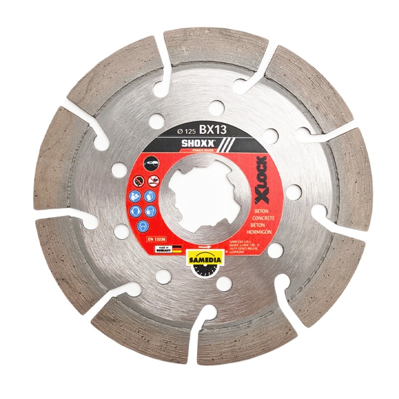 Teemantketas Samedia BX13 125x22.23 X-Lock