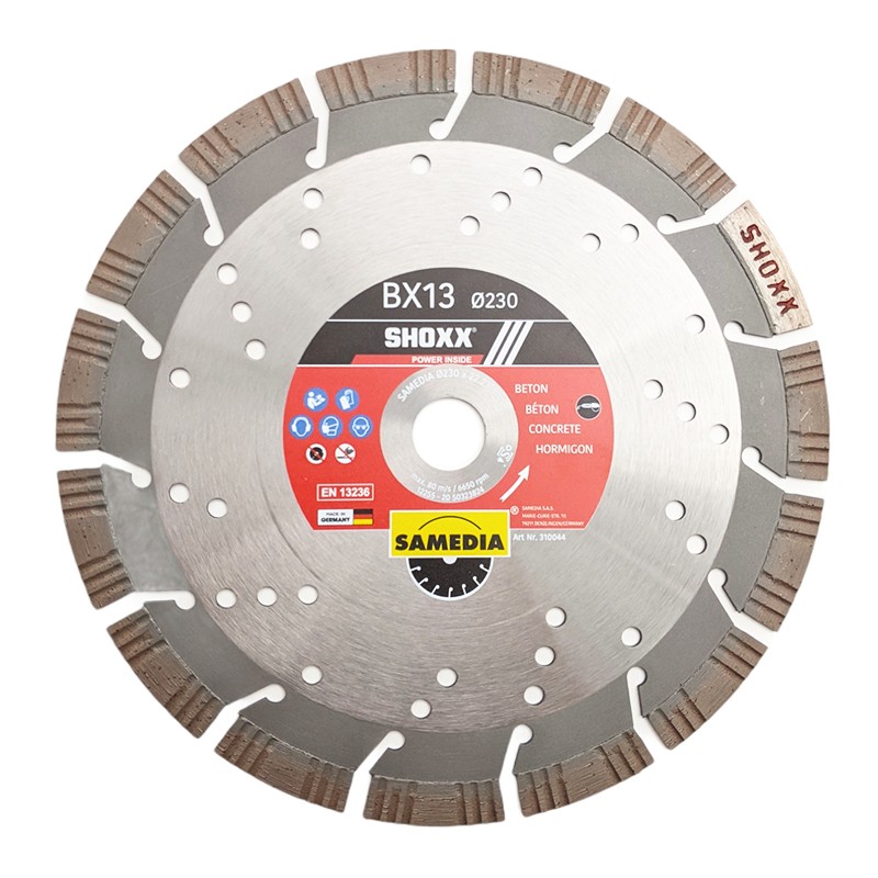 Dimanta disks SHOXX BX13 230x22.2x13mm