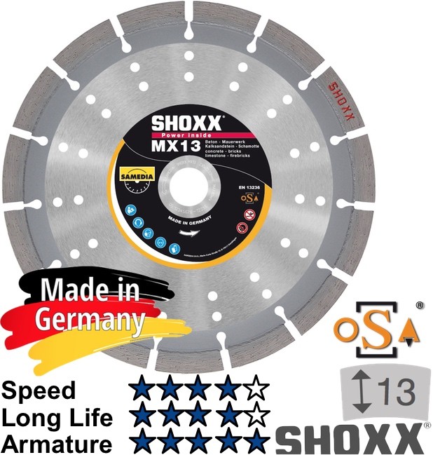 Dimanta disks SAMEDIA MX13 125x22