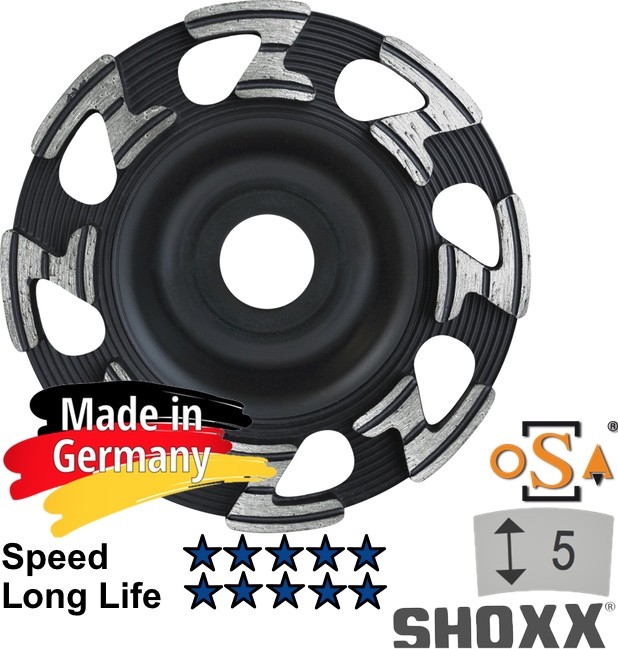Diam. grind.cup Samedia ZU5 115x22