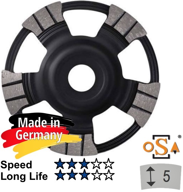 Deim. šlif. lėk. „SAMEDIA" UBM 125x22 mm