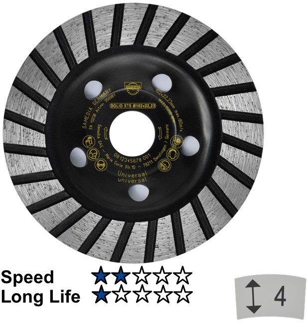 Teemantlihvketas Samedia STS125x22