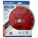 SPECIALIST+ dimanta disks BRITVA, 230 x 2 x 22 mm