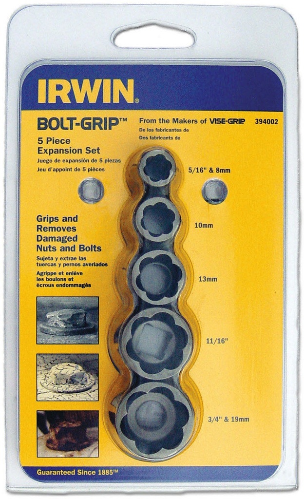 Bolt Grip 5pcs expan set