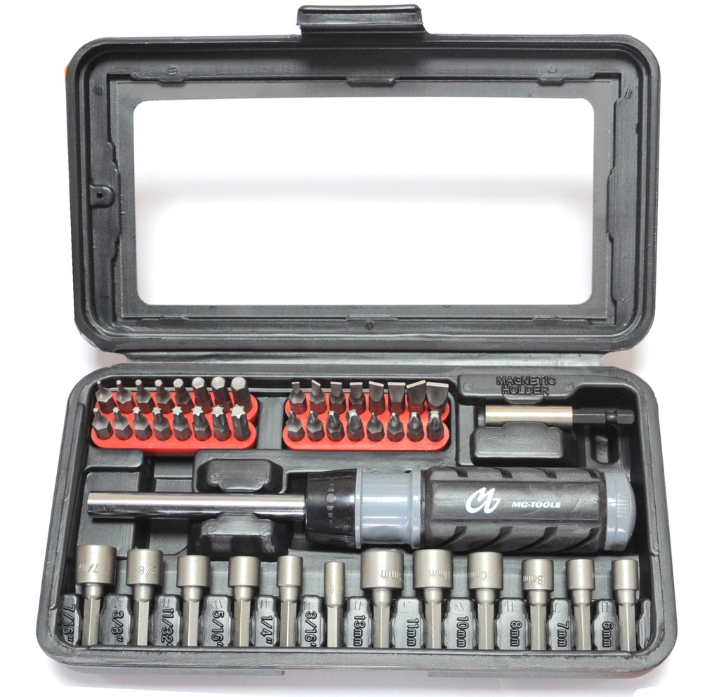 SPECIALIST+ socket set with screwdriver MG