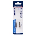 SPECIALIST+ screwdriver bit, T15, 2 pcs