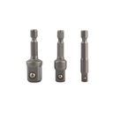 SPECIALIST+ adapterid 1/2", 1/4" ja 3/8" 