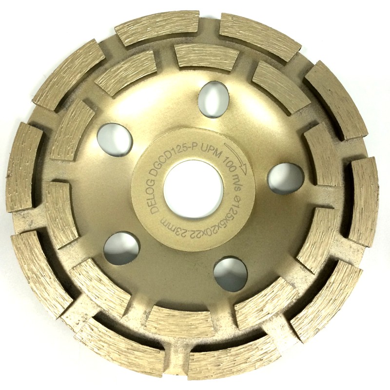 DELOG teemanttald betooni lihvimiseks, 125x5x8x22,23 mm