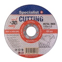 SPECIALIST+ metal cutting disc, 125x1x22 mm