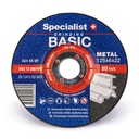 SPECIALIST+ grinding disc, 125x6x22 mm