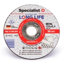SPECIALIST+ grinding disc, 125x6.4x22 mm