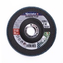 SPECIALIST+ flap disc, 125 mm, ZK60