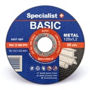 SPECIALIST+ metāla griešanas disks BASIC, 125x1,2x22 mm