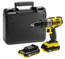 Stanley FMC625D2-QW screwdriver/drill; 18V 2x2,0Ah