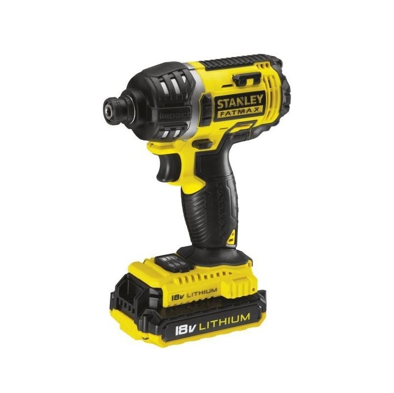 Impact driver STANLEY FMC645D2-QW; 18 V 2x2,0 Ah