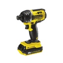 Impact driver STANLEY FMC645D2-QW; 18 V 2x2,0 Ah