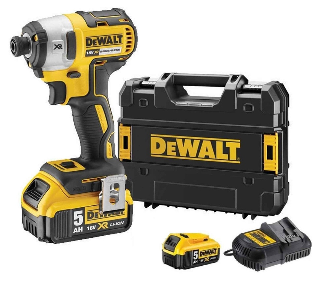 Akulöökkruvikeeraja DeWalt DCF887P2-QW 18 V, 2x5,0Ah
