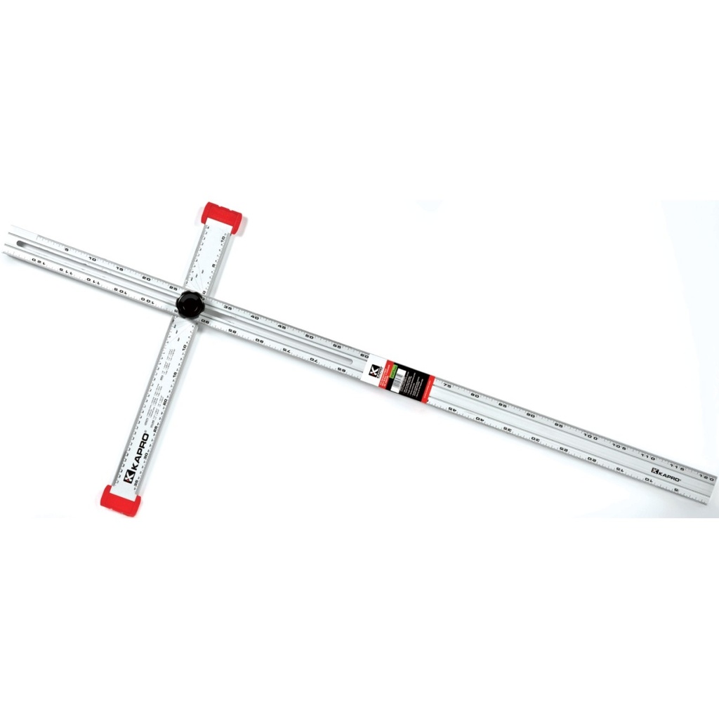 Lineāls T formas regulējams 120 cm / 35 cm, KAPRO
