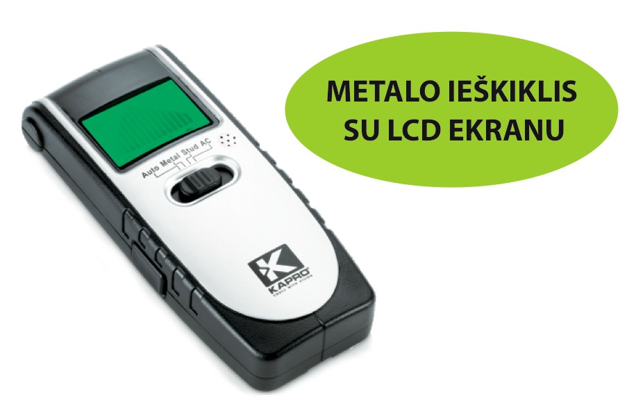 Metalo ieškiklis „KAPRO" MULTISCANNER