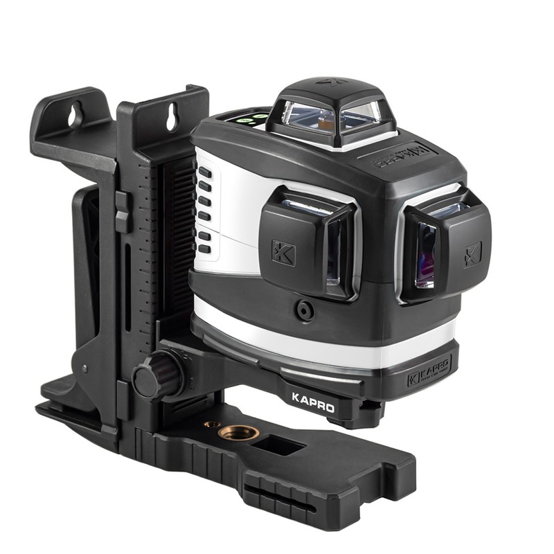 Roheline ristjoonlaser 3D KAPRO hoidikuga