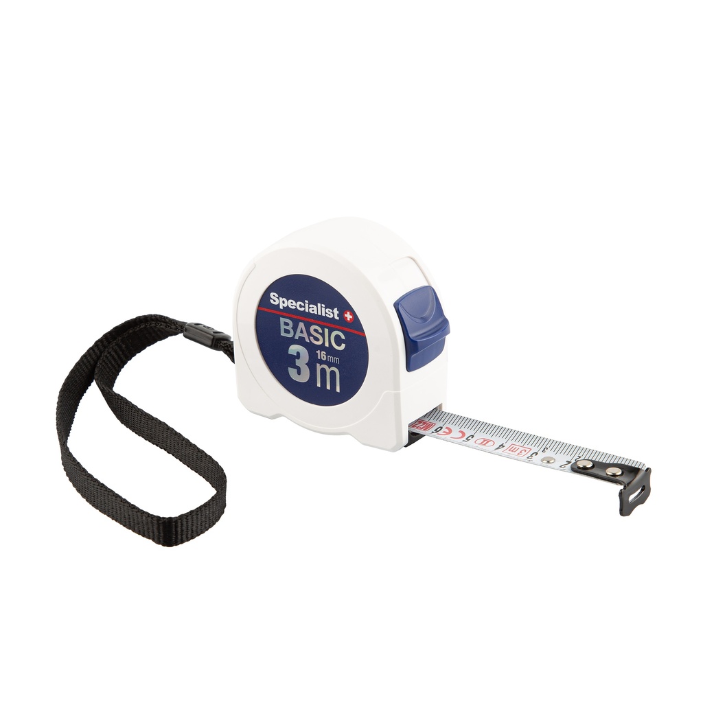SPECIALIST+ measuring tape BASIC, 3 m x 16 mm