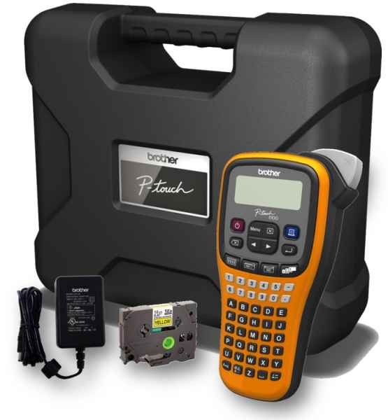 Kleepsumasin „BROTHER" PT-E110VP + kohver