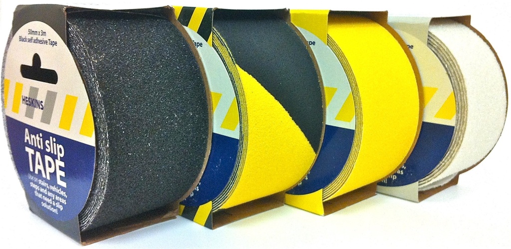 Adhes. tape Saf.-grip 50X3, yellow/black