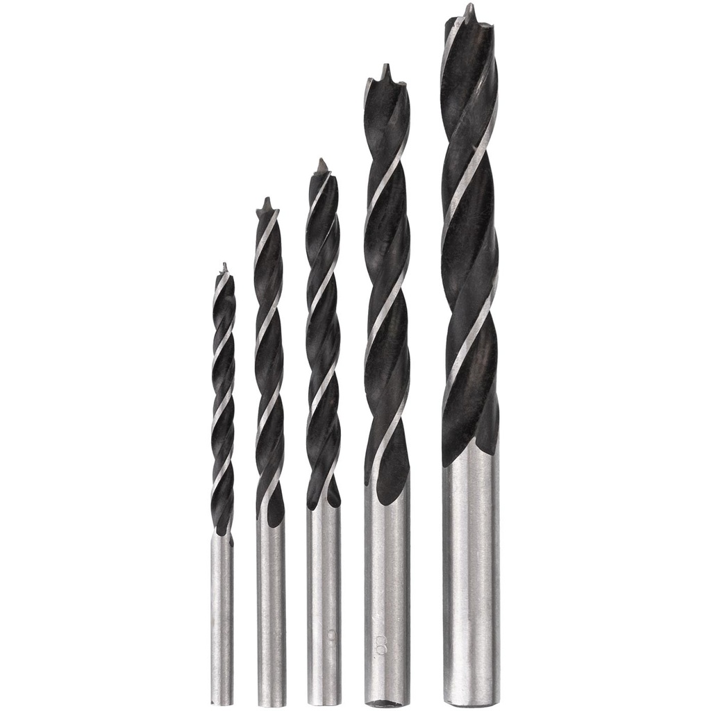 WOOD DRILL 4-10MM 5 PCS