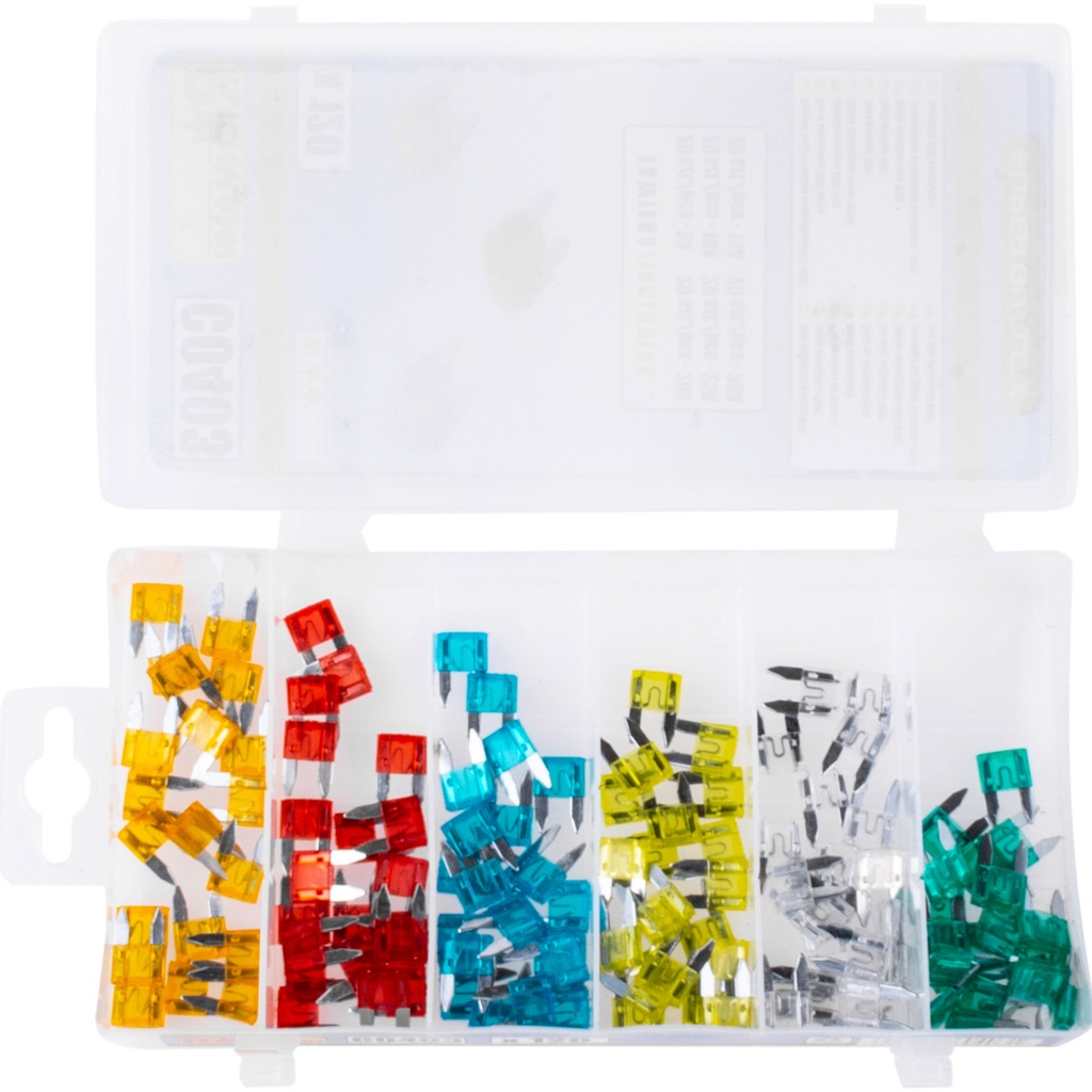 Mini fuse kit 120 pcs 5A-30