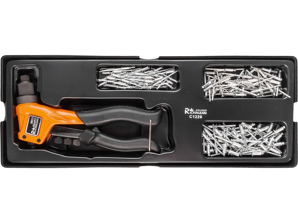 TRAY – hand riveter