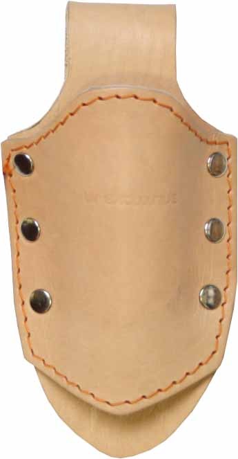 Leather belt with pockets, 5 pcs