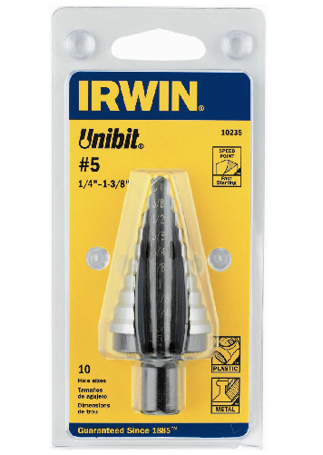 Drilling, screwing tools / Step drill bits / IRWIN step drills