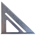 Mērinstrumenti / Leņķi / Alumīnija mērīšanas trīsstūris
