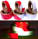 Adhesive tapes / Signal & light reflective tapes / Light reflecting strips