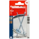 Tvirtinimo detalės / Fischer blisterinės pakuotės / Išsipliačiantistvirtinimas luboms KD/KDH
