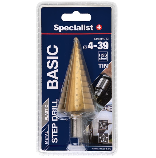 Drilling, screwing tools / Step drill bits / Specialist+ Basic step drill bits