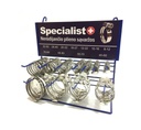 Stands and advertising / „Specialist+“ exposition systems / Fastening elements displays