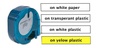 Marking tools / Label printers / Strips for Markers / Letratag system strips