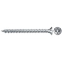 Fasteners / Fischer wood screws / PZ wood screws / White galvanized wood screws with PZ head