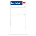 Stands and advertising / „Specialist+“ exposition systems / Jigsaw blade display