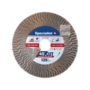 Cutting, grinding accessories / Diamond discs / Diamond cutting / grinding wheels / Specialist 45°CUT cutting / grinding disc