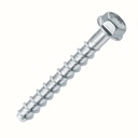 Fasteners / Steel anchors / Concrete screws / Concrete screw with hex head / Betonsraigčiai šešiakampe galva