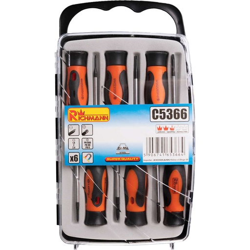 [42-C5366] Mini atsuktuvų rinkinys "Richmann" 6vnt.