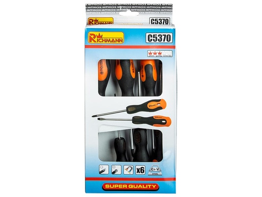 [42-C5370] Richmann kruvikeerajad, lame + PH, 6 tk 